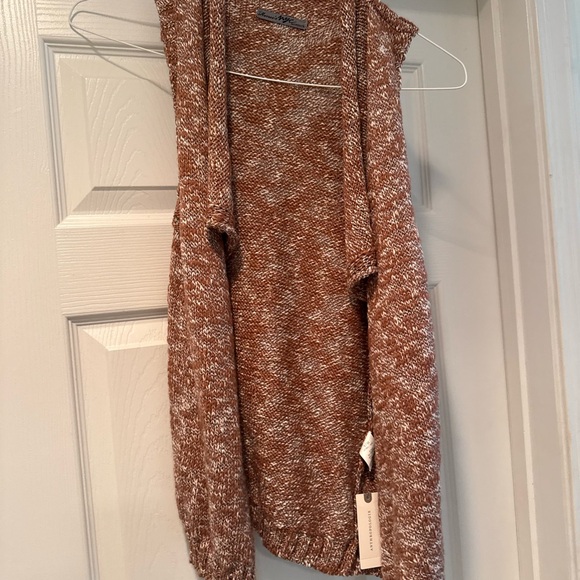 Anthropologie Sweaters - Anthropologie Cozy Open-Front Women’s Sweater Cardigan - Rust Brown
